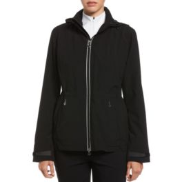 Callaway レディースジャケット ネイビー Womens Wind and Water Resistant Golf Jacket with Packable