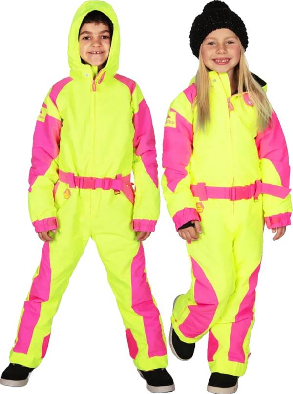 Tipsy Elves Snow Suits for Women - Retro Cute Women's Insulated Ski Suit -  Warm Waterproof Winter One Piece Outfit, Exposed Hood Powder Blaster (Neon  Yellow), X-Small : : Clothing, Shoes 