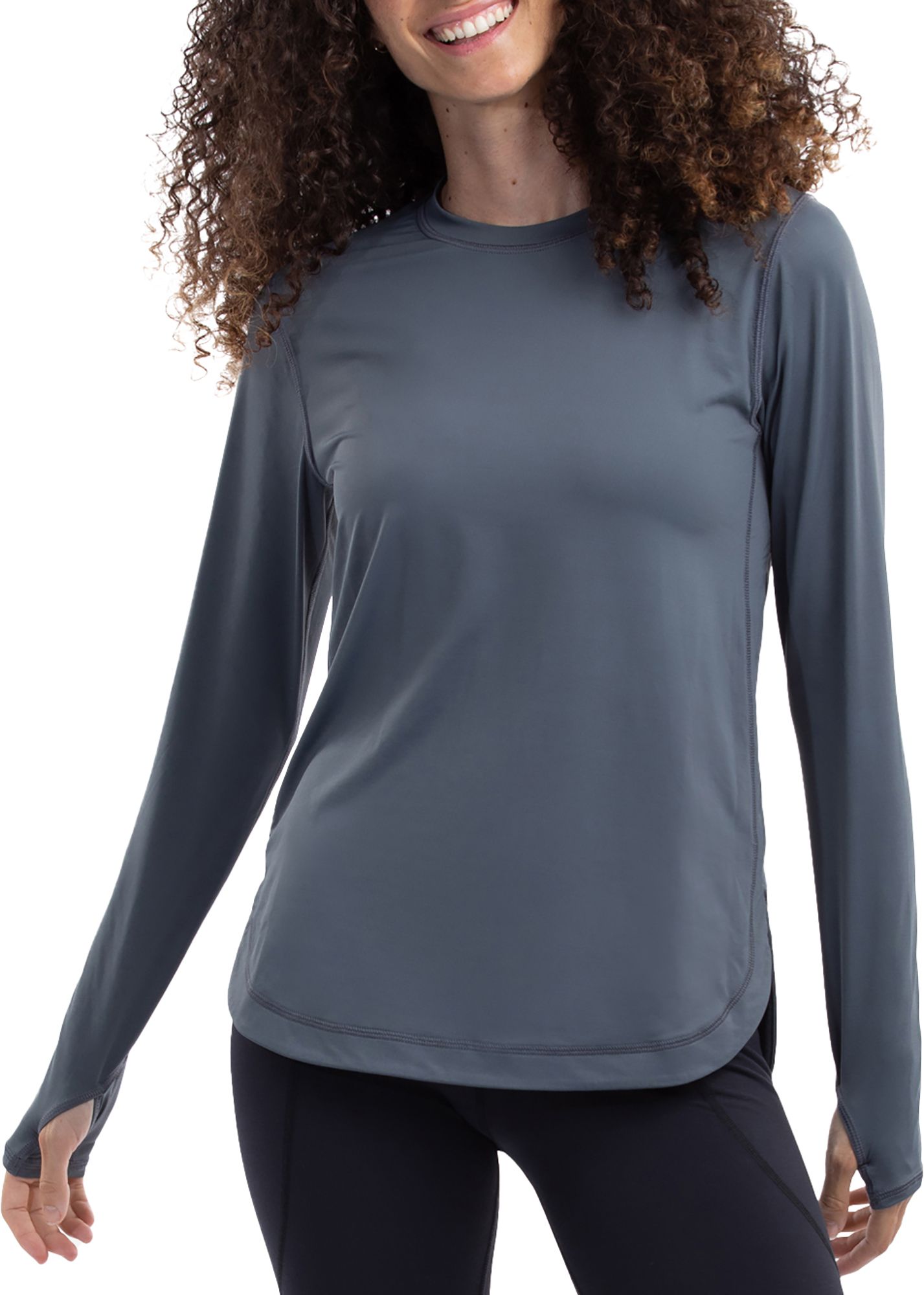 BloqUV Women's Relaxed Scallop Racquet Pullover product image