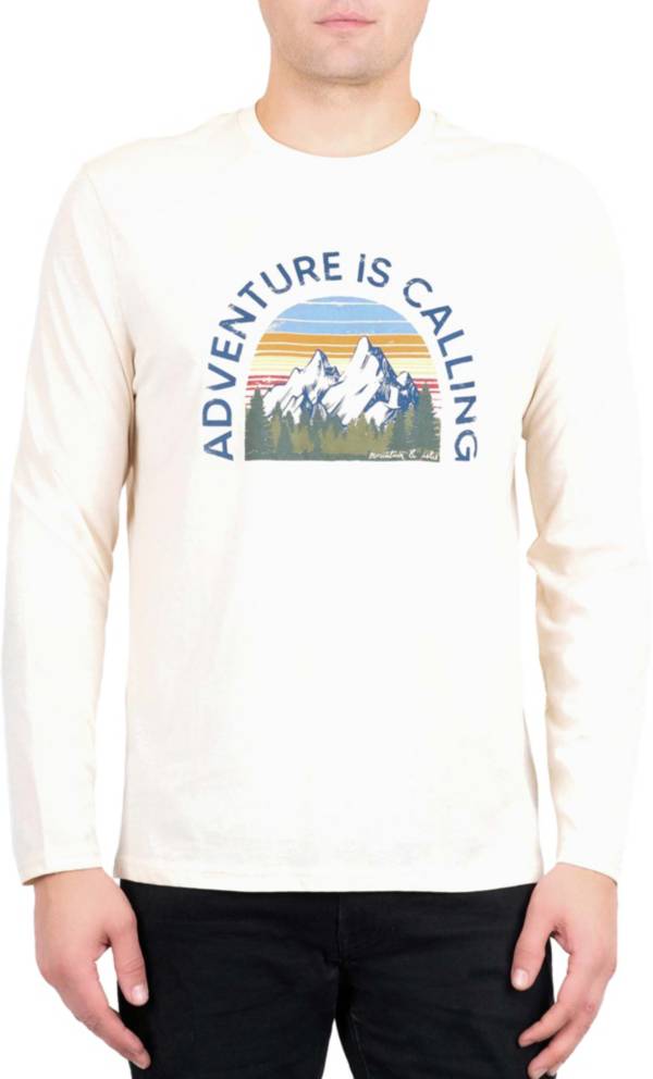 Mountain and Isles Men's Adventure Long Sleeve Graphic T-Shirt product image