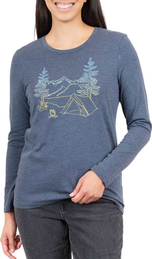 Mountain and Isles Women's Camp Long Sleeve Graphic T-Shirt product image