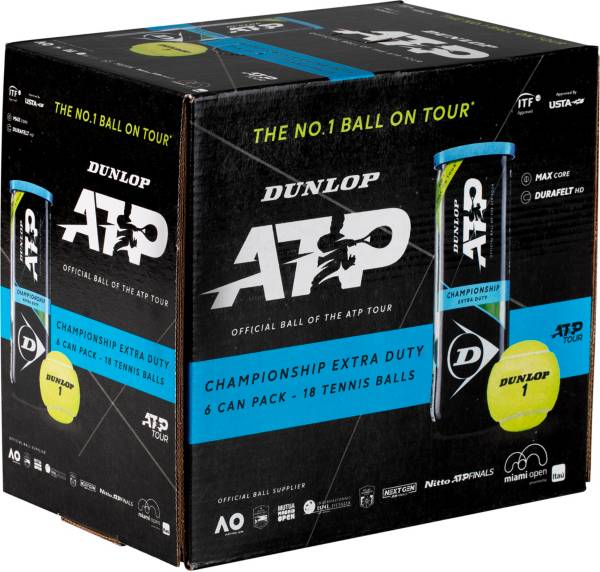 Dunlop ATP Championship Tennis Balls 6pack