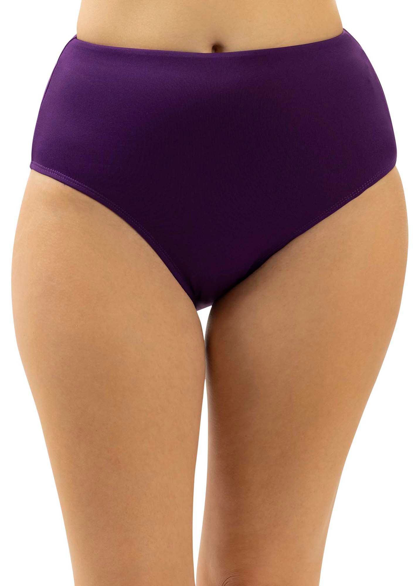 Dolfin Women's High Waisted Solid Swim Briefs product image