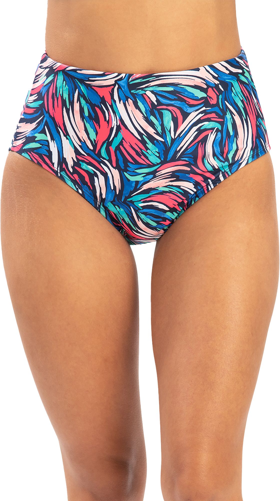 Dolfin Women's Printed High Waist Brief Swim Bottom product image