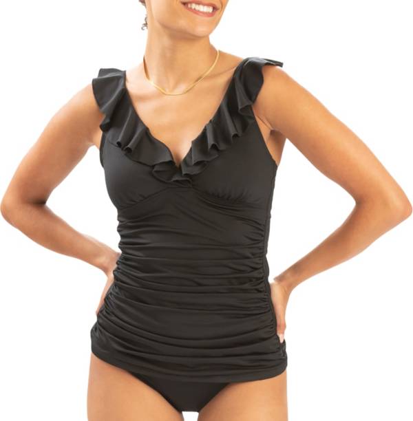 Ruffle tankini best sale