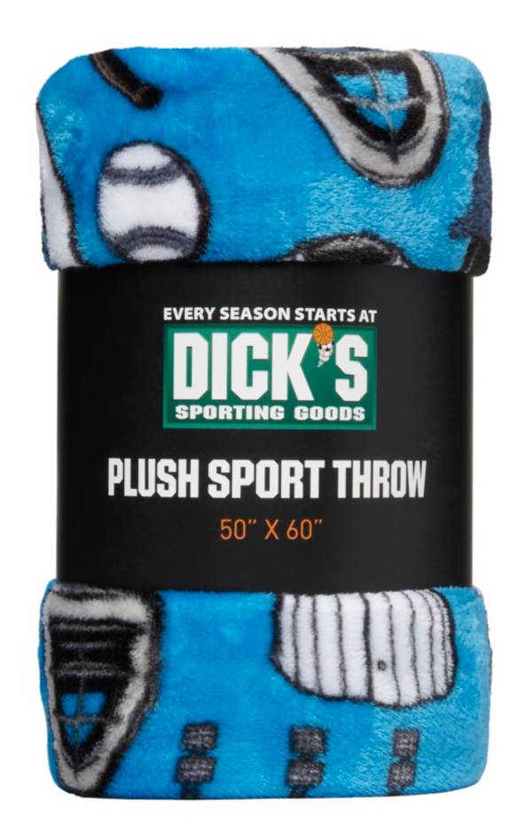 DICK'S Sporting Goods Baseball Plush Sport Throw Blanket Dick's