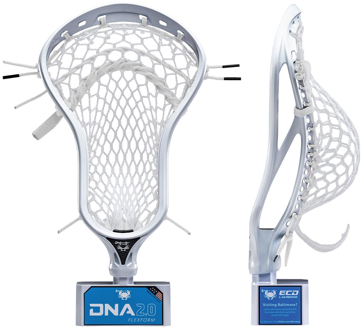 ECD DNA 2.0 Lacrosse Head with Elite Pocket and Hero3 Mesh product image