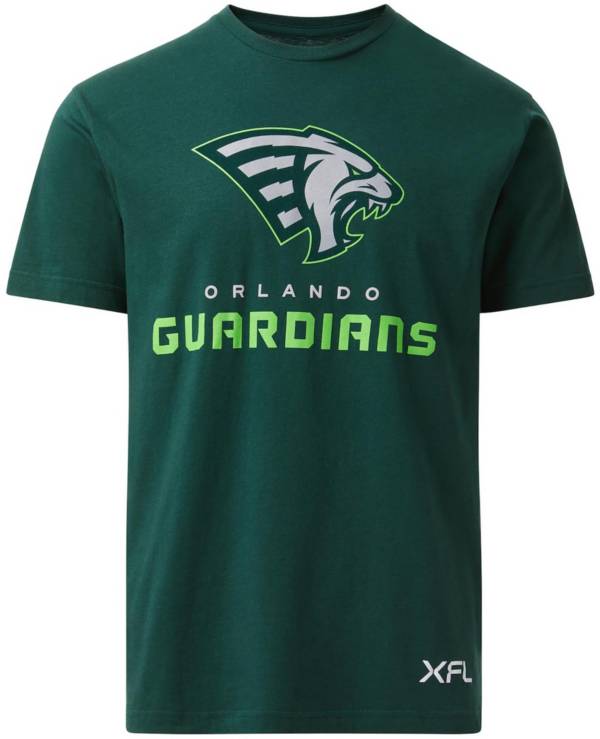 XFL Men's Orlando Guardians Lockup Logo Grey T-Shirt product image