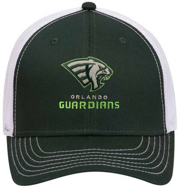 XFL Men's Orlando Guardians Green Adjustable Trucker Hat product image