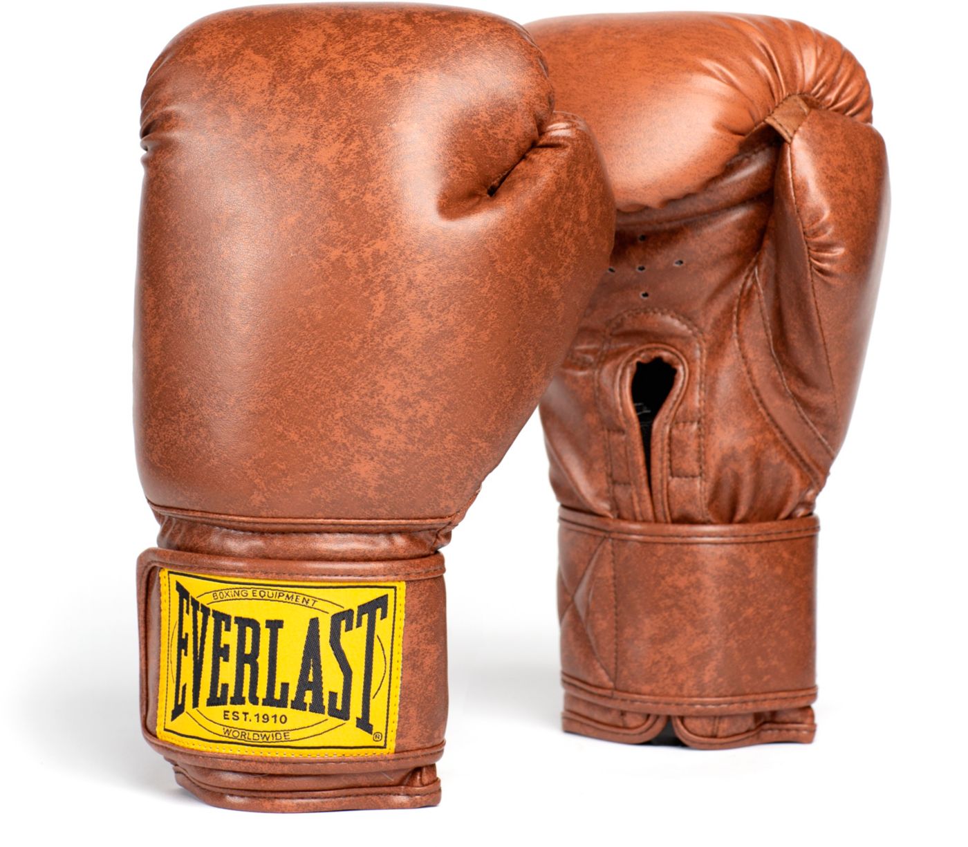 Everlast 1910 Classic Boxing Gloves Brown 14 oz
