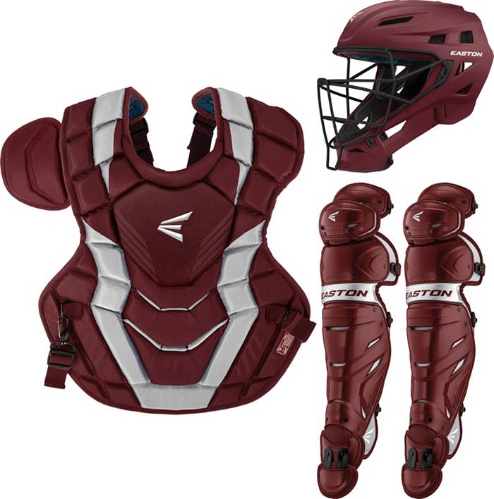 Easton Elite x Youth Catcher&s Set - Red Silver