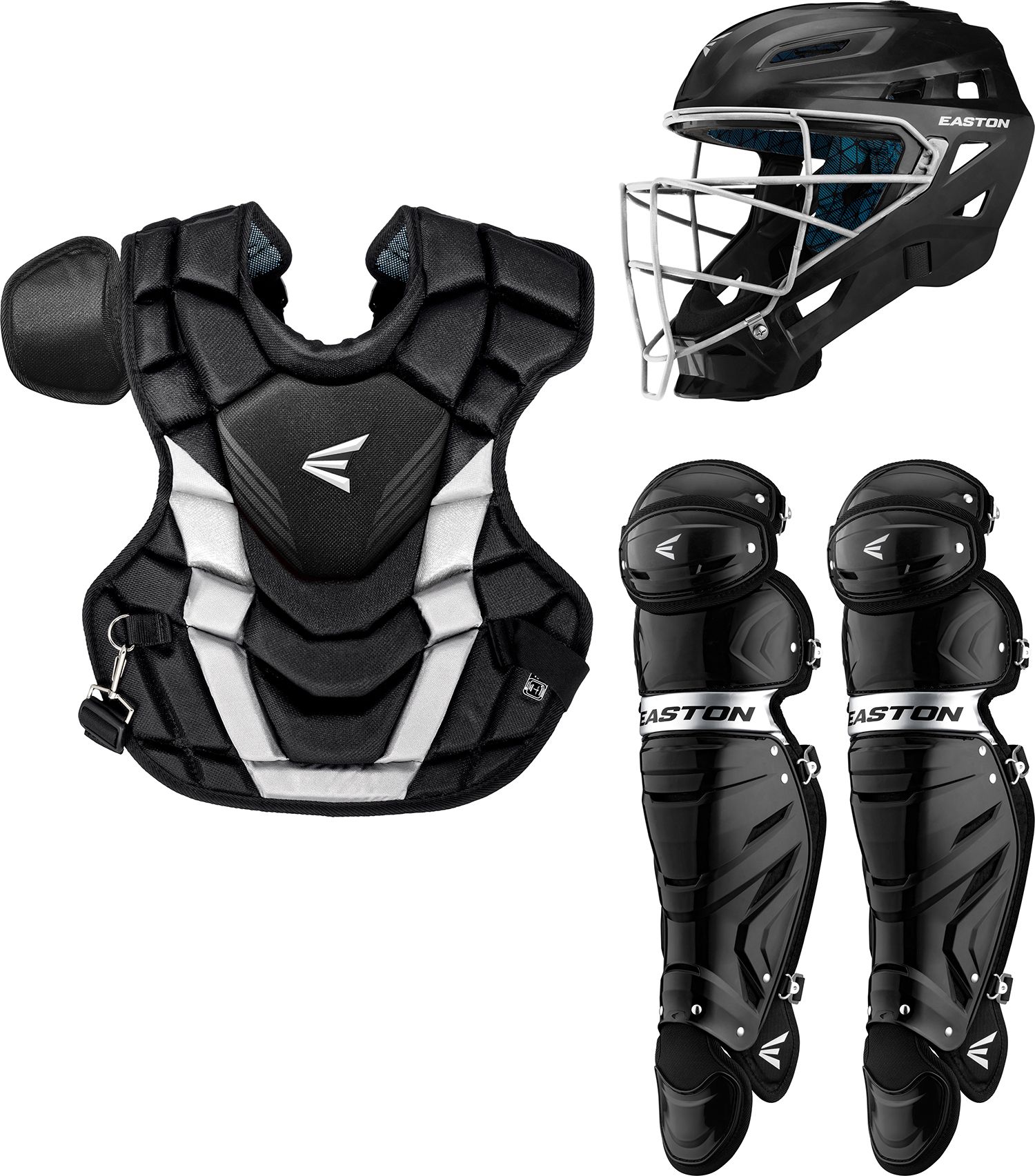 Easton Adult Gametime 3-Box Catcher's Set