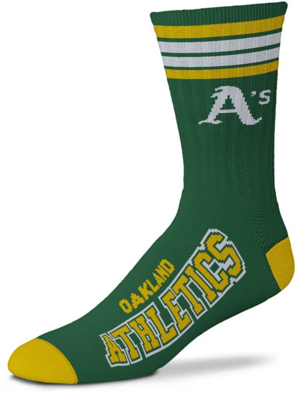 Men's Oakland Athletics Stance Home Jersey Crew Socks