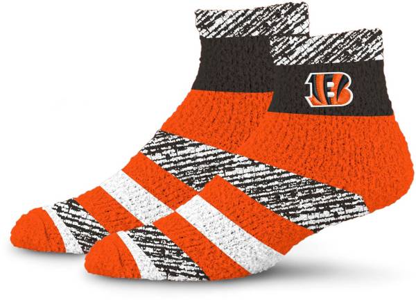 Women's Antigua Black/Gray Cincinnati Bengals Stance Flannel