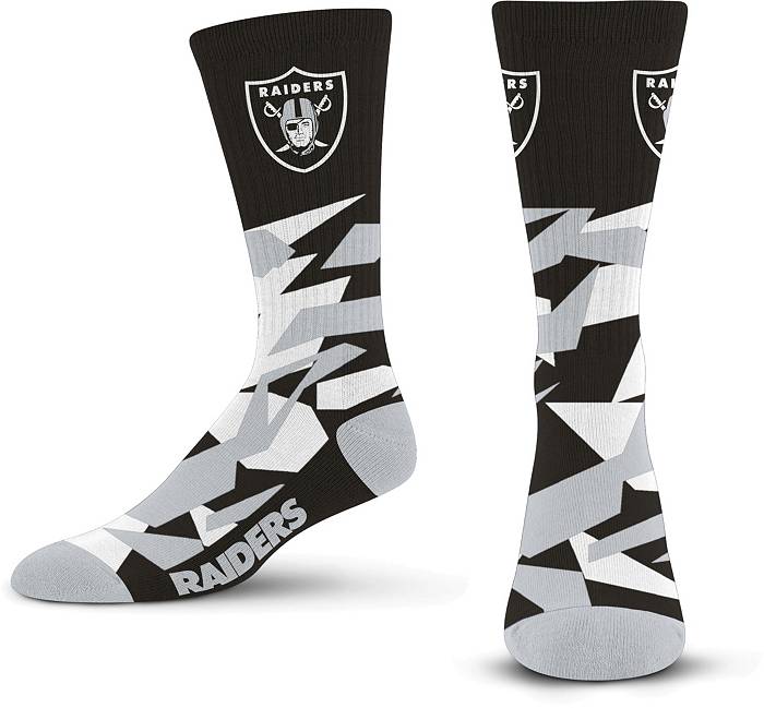 For Bare Feet Las Vegas Raiders Shattered Camo Socks