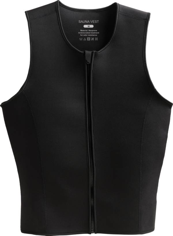 Men's zipper discount neoprene sauna vest