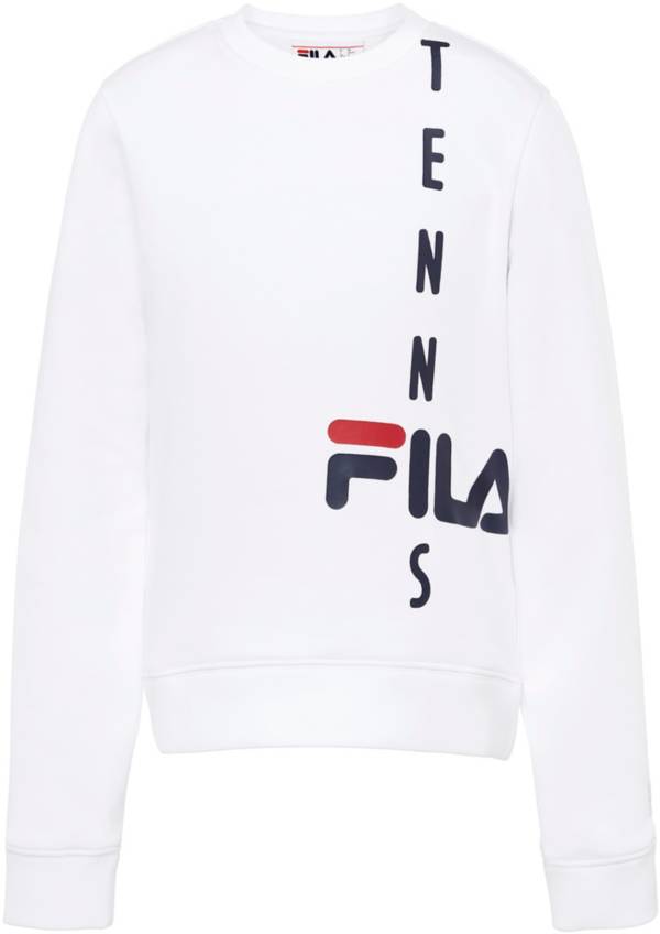 Fila crop top discount sweatshirt