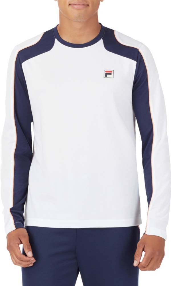 White long sleeve fila cheap top