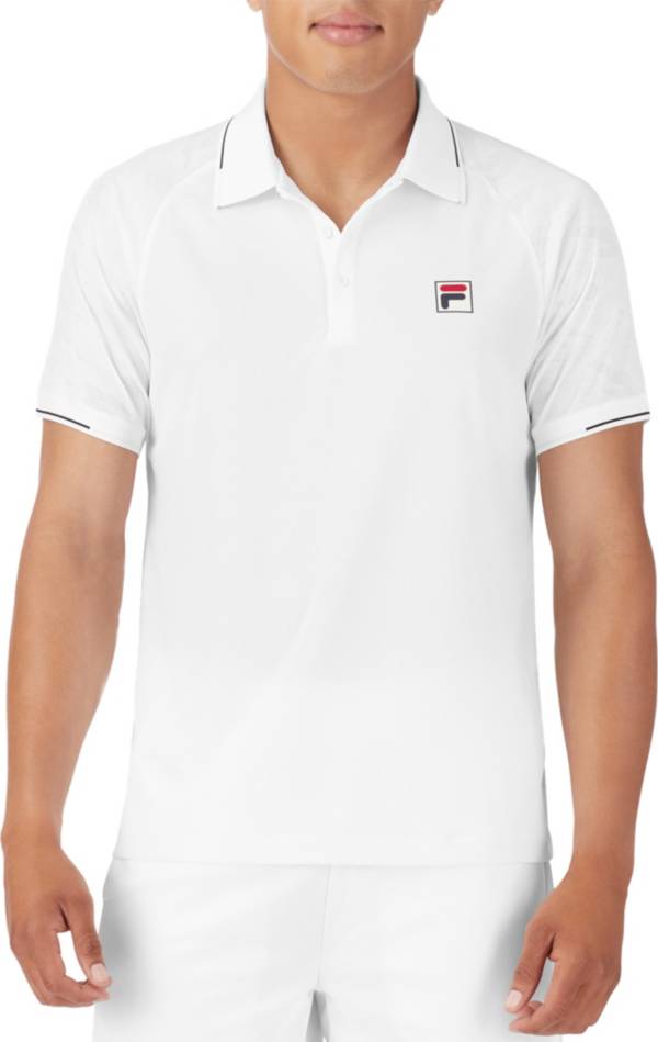 Middel Carrière Onze onderneming FILA Men's White Line Short Sleeve Polo | Dick's Sporting Goods