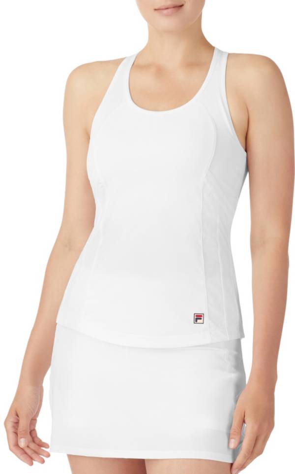 FILA Women's Whiteline Racerback Tank Top