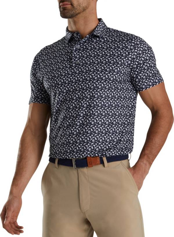 Footjoy polka dot sale golf shirt