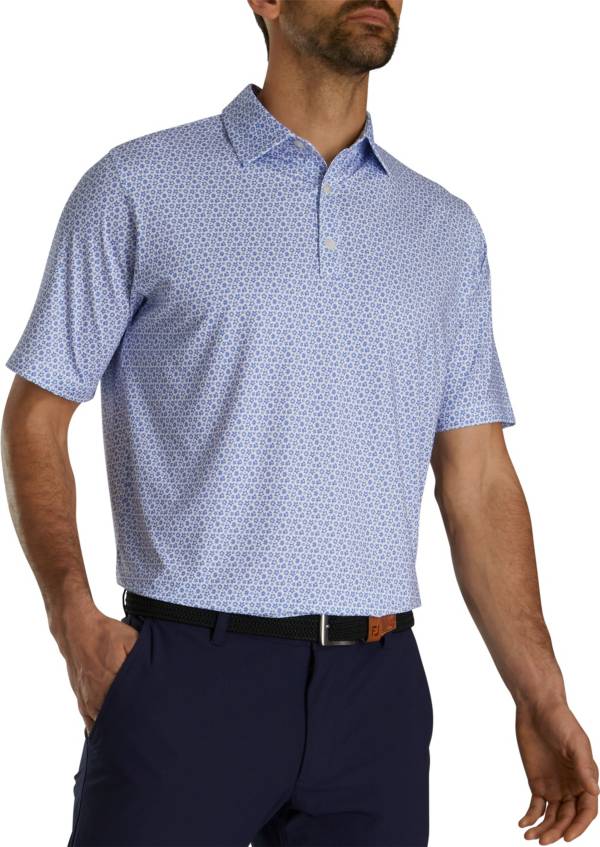 FootJoy Men s Painted Floral Lisle Golf Polo Dick s Sporting Goods