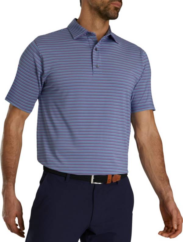FootJoy Men's Multi Stripe Lisle Golf Shirt product image