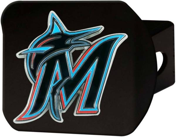 FANMATS Miami Marlins MLB Color Emblem Metal Emblem at