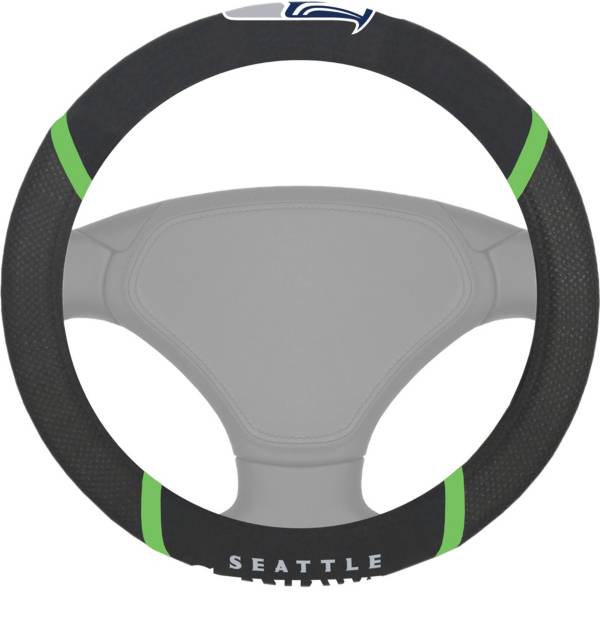 Atlanta Falcons Logo & Wordmark Steering Wheel Cover