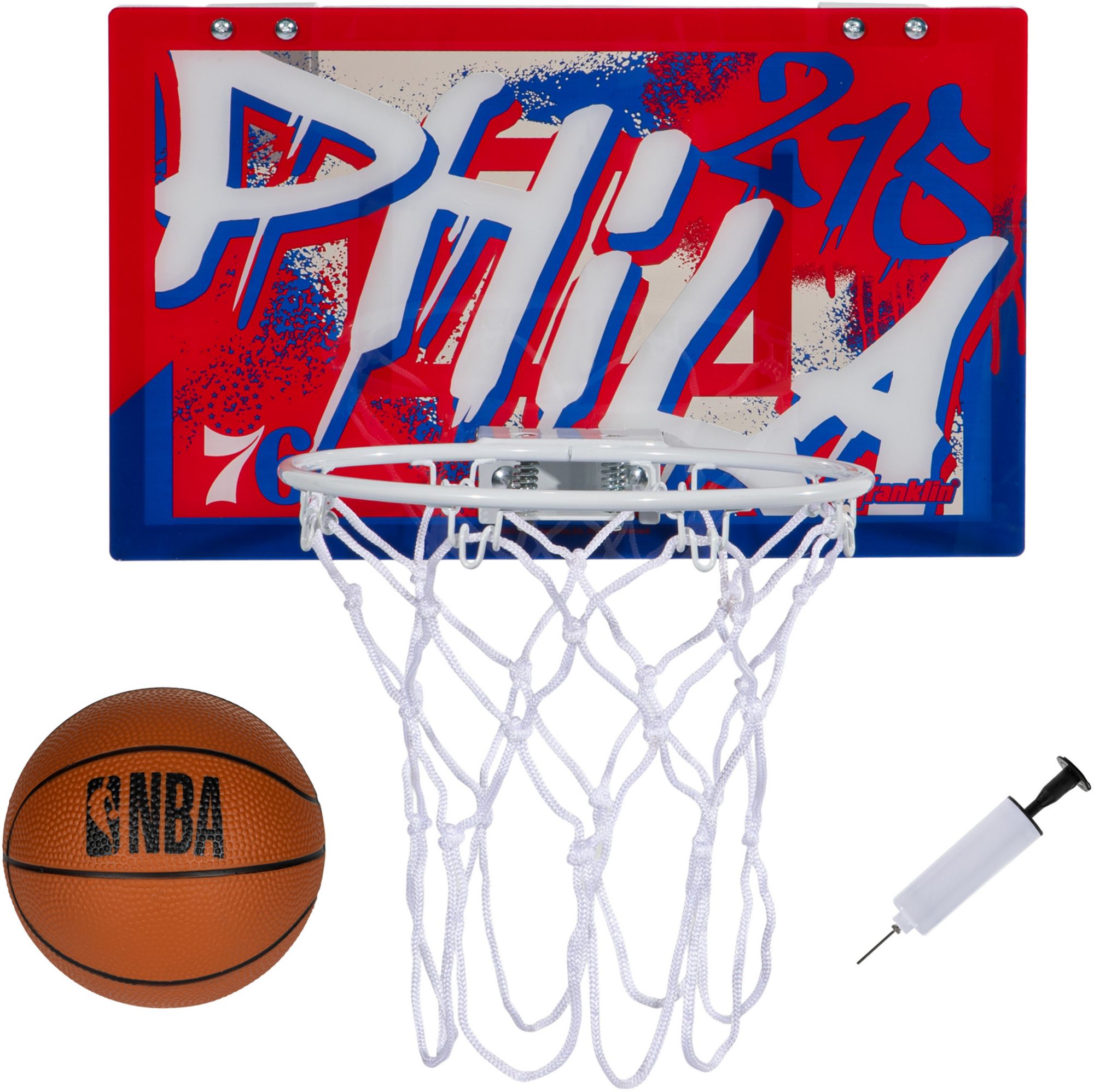 Franklin Philadelphia 76ers Over The Door Hoop Set product image