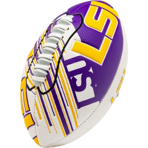 childrens lsu football helmet Tigers College Collectible Mini | Picture Inside This LSU Tigers Mini Helmet is a Green Gridiron masterpiece Riddell LSU Tigers Speed Mini