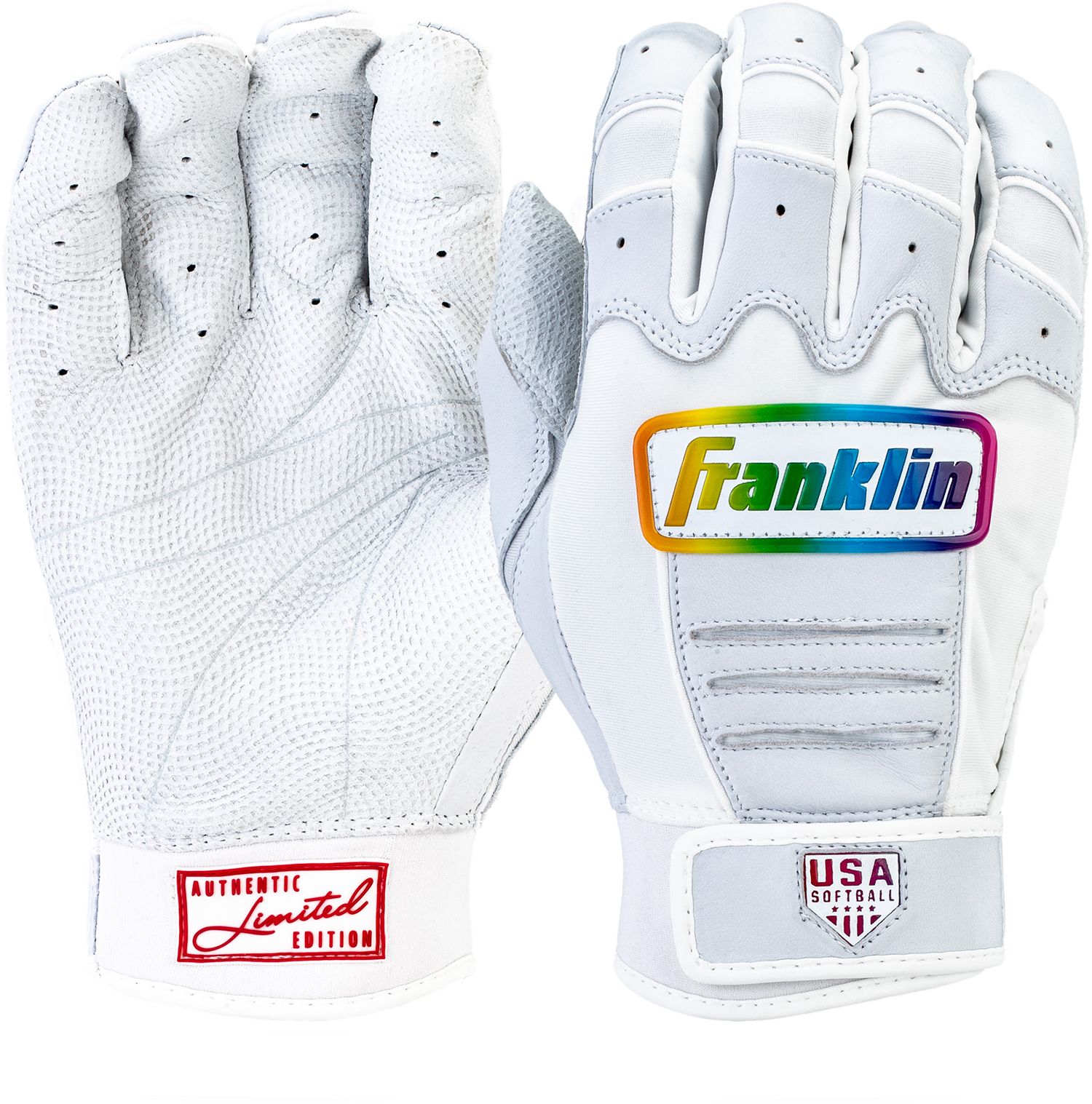 Franklin Women's USA Softball CFX Pro Aura Batting Gloves