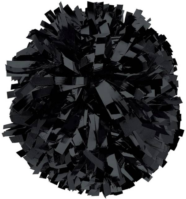 Metallic Pom Poms, Black Team Spirit (one dozen) - Only $7.08 at Carnival  Source