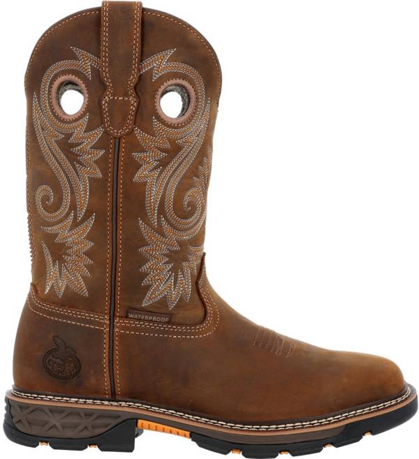 Georgia Boots Men's 11" Carbo-Tec FLX Alloy Toe Waterproof Pull-On Work Boots product image