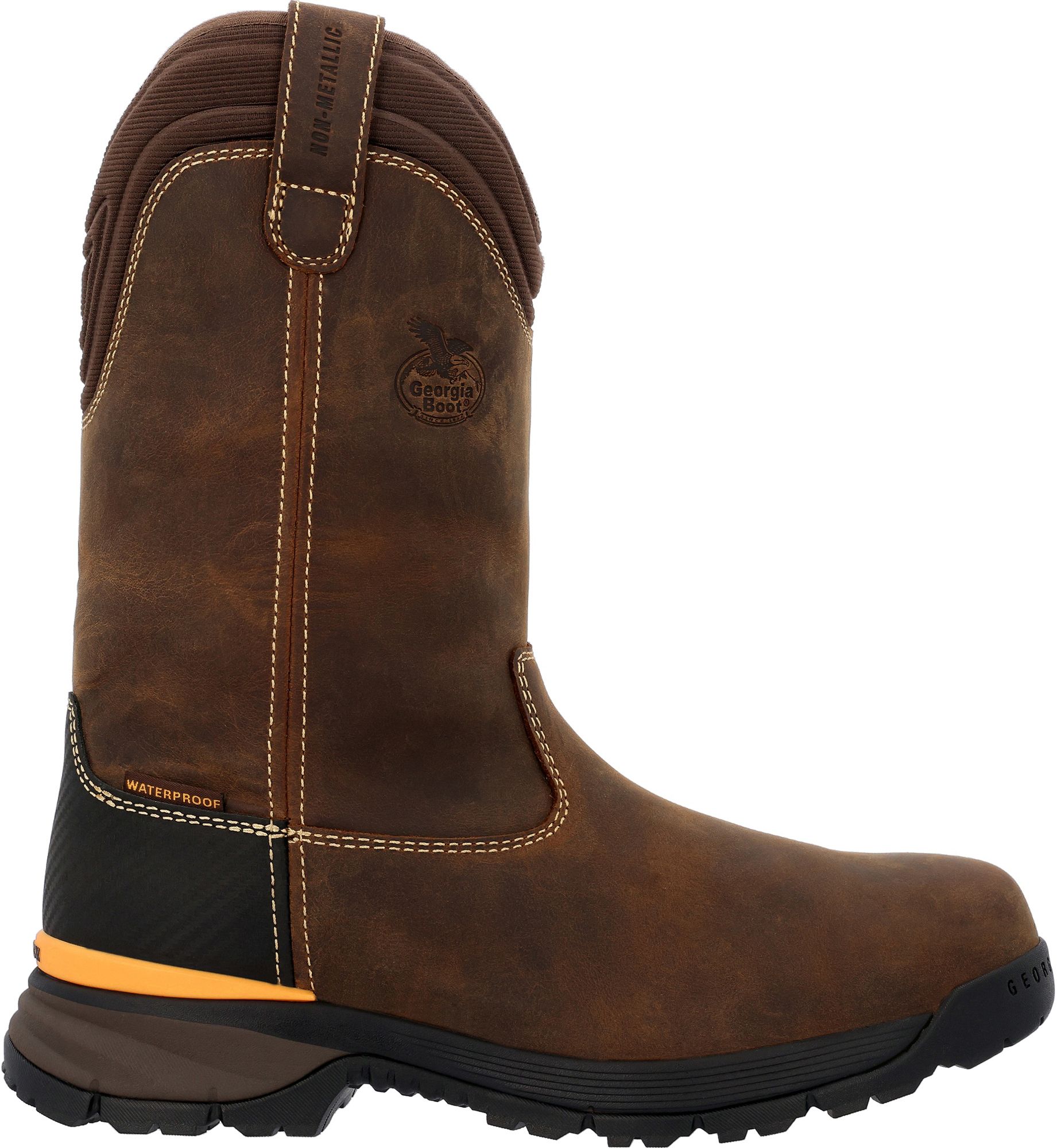 Georgia Boots Men's 11" Pull-On Waterproof Work Boots product image