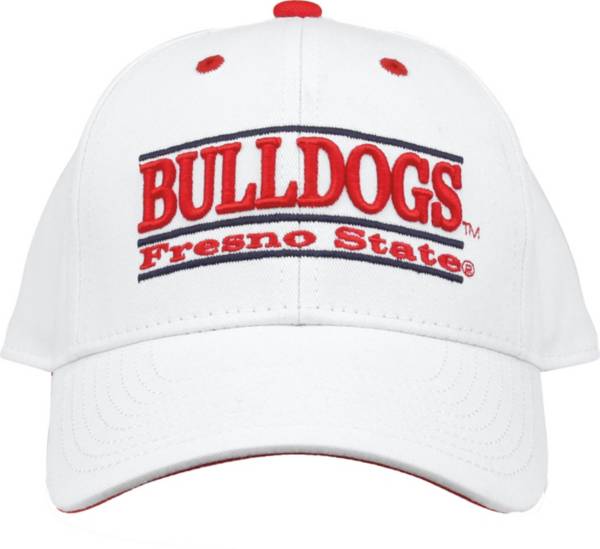 The Game Men's Fresno State Bulldogs White Nickname Adjustable Hat product image