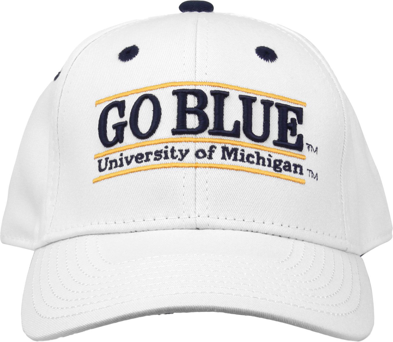 The Game Men's Michigan Wolverines White Nickname Adjustable Hat product image