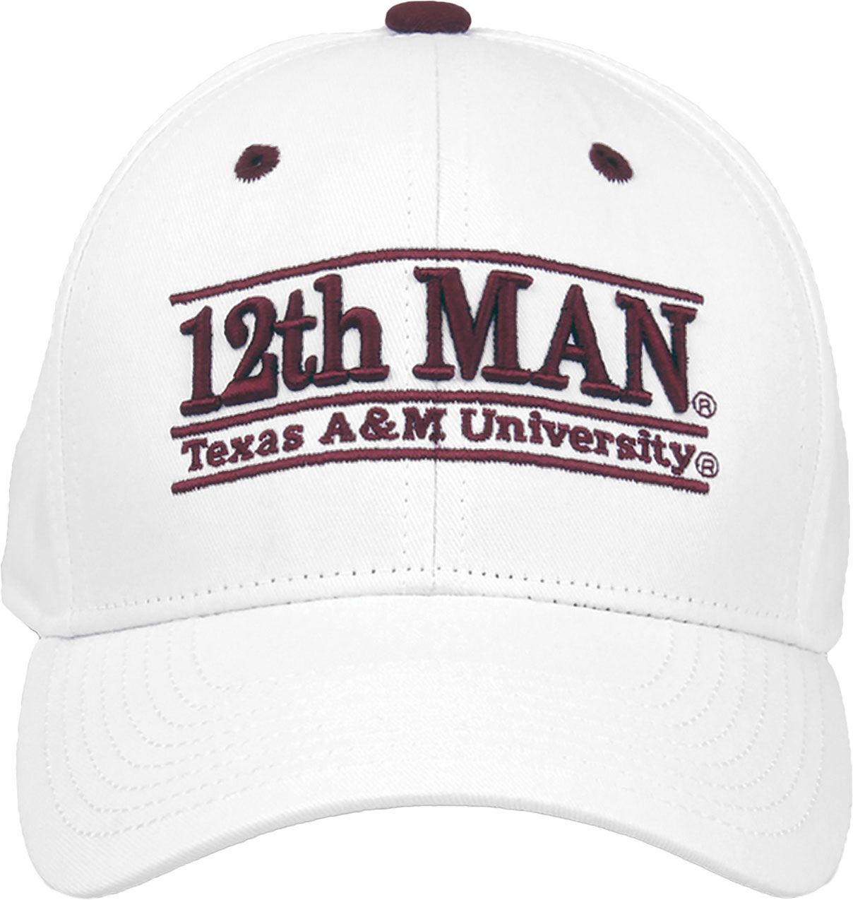 The Game Men's Texas A&M Aggies White Nickname Adjustable Hat product image