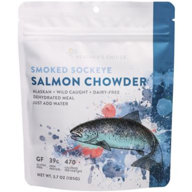 sorry, Heather's Choice Smoked Sockeye Salmon Chowder is currently out of stock
