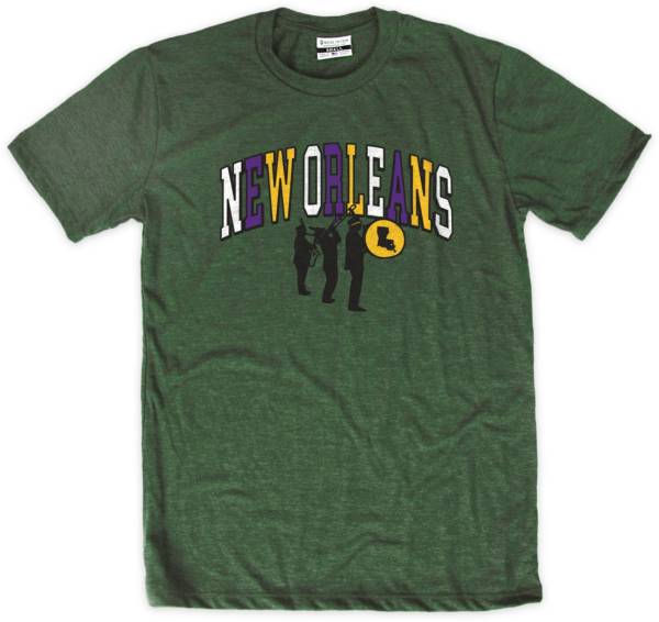 Where I'm From New Orleans Green T-Shirt product image