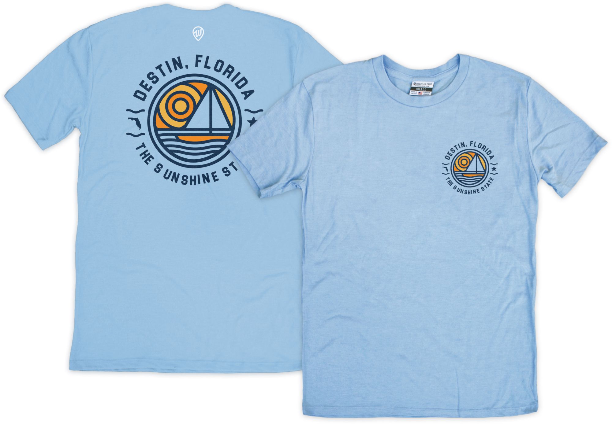 Where I'm From Adult Destin Sunshine T-Shirt product image