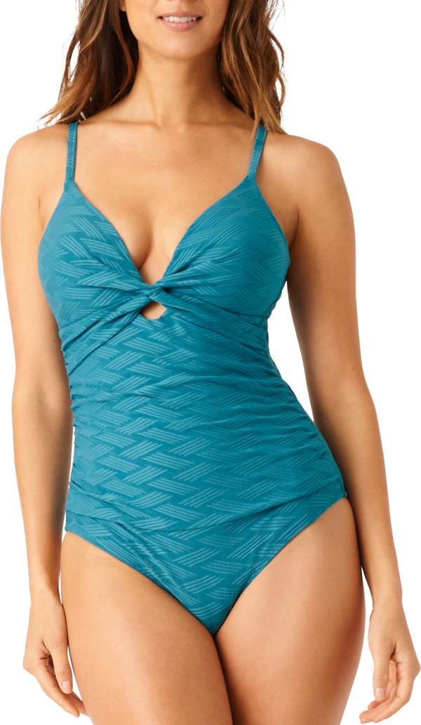 Free Country Women's Twist Front One-Piece Swimsuit product image