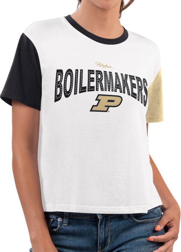 G-III for Her Women's Purdue Boilermakers White Sprint T-Shirt product image