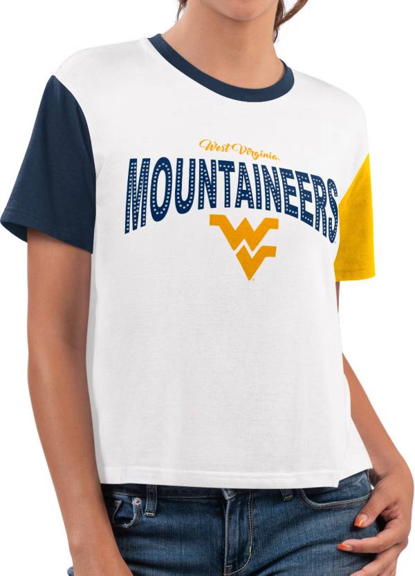 G-III for Her Women's West Virginia Mountaineers White Sprint T-Shirt product image