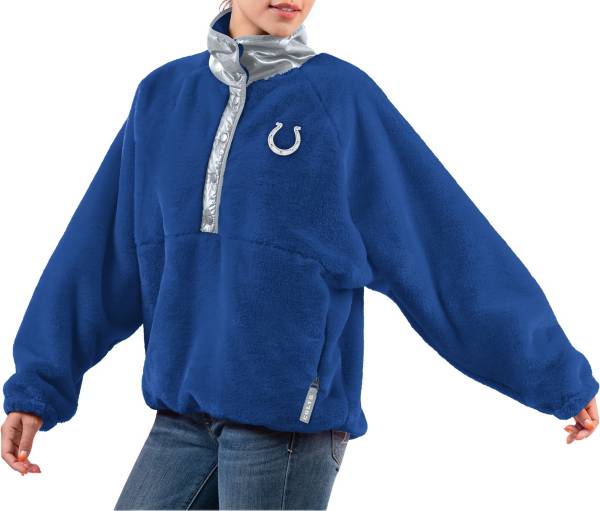 NFL Indianapolis Colts Royal Blue Pullover Hoodie 3XT Black/White/Multi