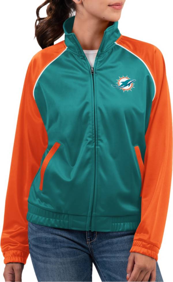 Buy Miami Dolphins New Era Women's Tie-Dye Fleece Full-Zip Hoodie