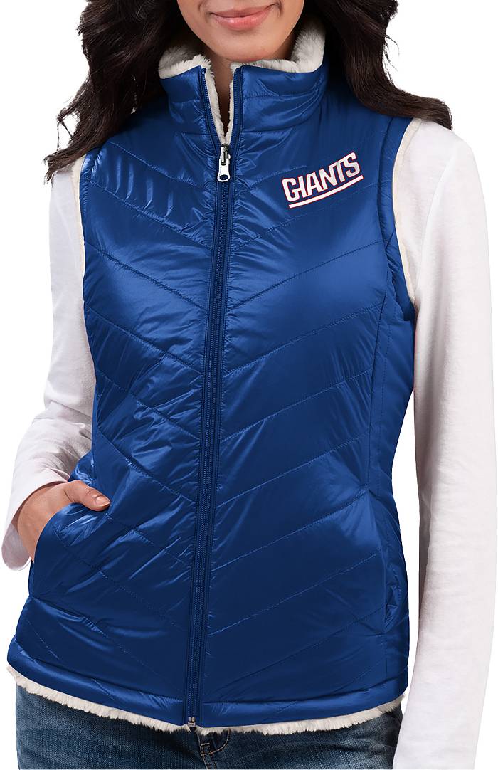 G-III Sports Womens New York Giants Track Jacket Sweatshirt