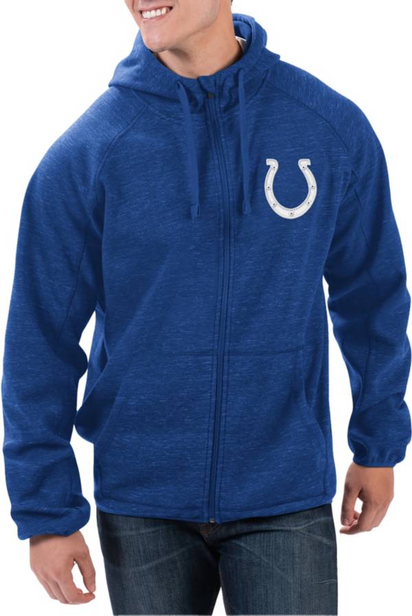 G-III Men's Indianapolis Colts Playmaker Royal Full-Zip Jacket