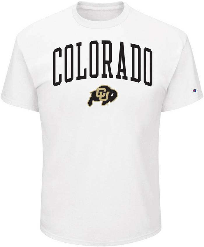 Profile Varsity Men's Colorado Buffaloes White Big and Tall Logo T-Shirt, XXL
