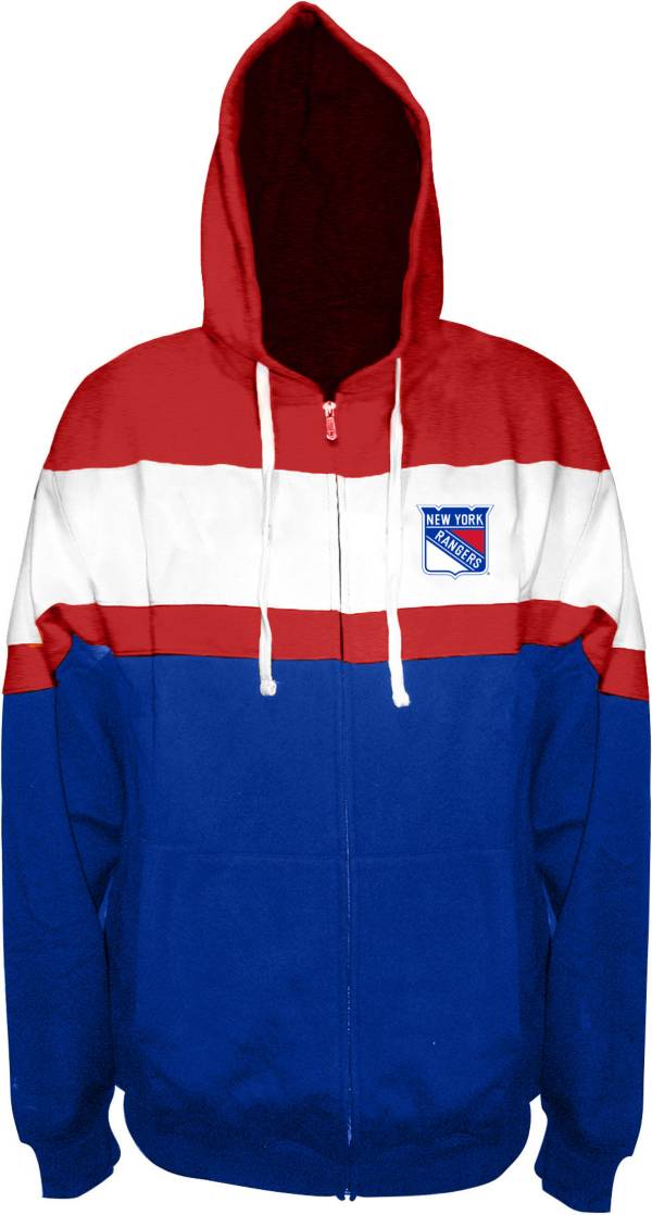 New york rangers hot sale zip up hoodie